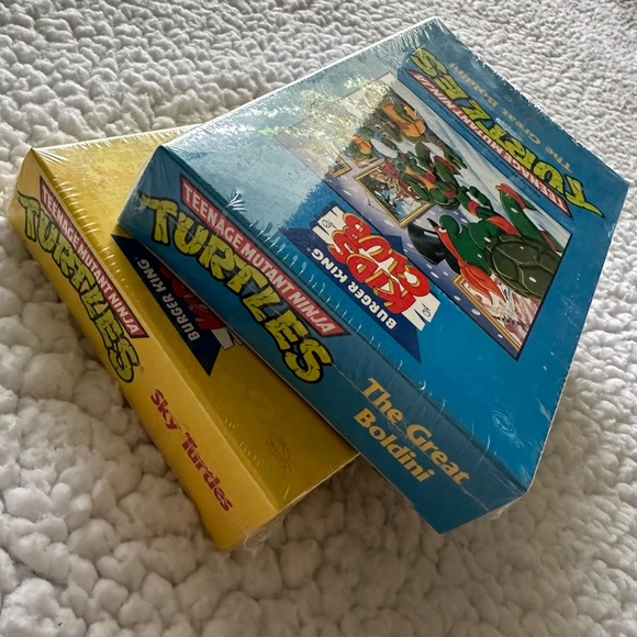 *NEW* TMNT Teenage Mutant Ninja Turtles VHS sealed Sky Turtles The Great Boldini - Picture 8 of 8
